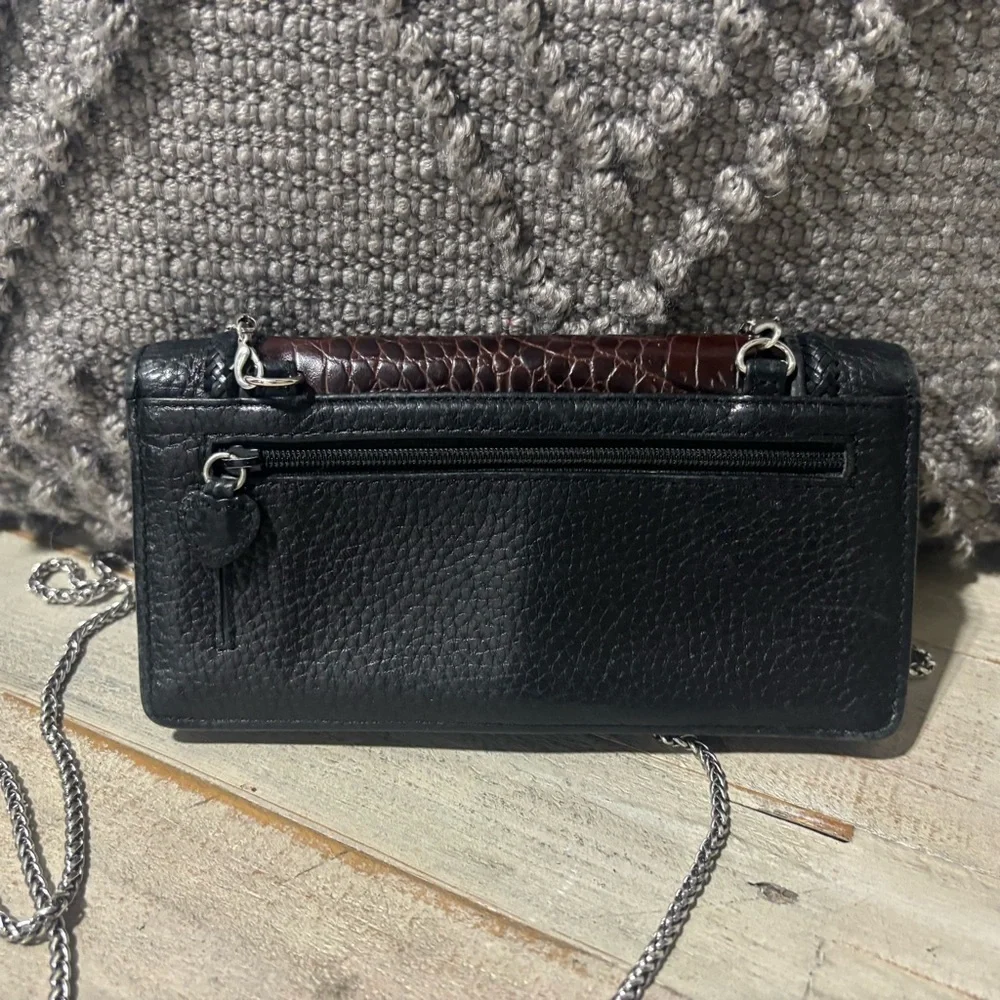 ❤️Brighton Croc Embossed Crossbody/Wallet - Picture 3 of 6